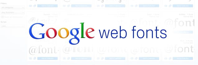 Google Webfonts